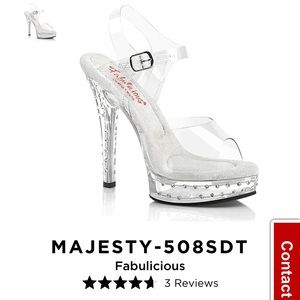 Fabulicious competition heels- worn for one show!